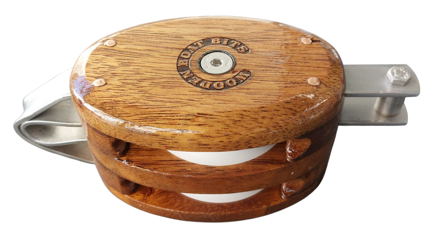 LARGE DOUBLE BINDING BLOCK with PLAIN SOLID BEARINGS and BECKET
