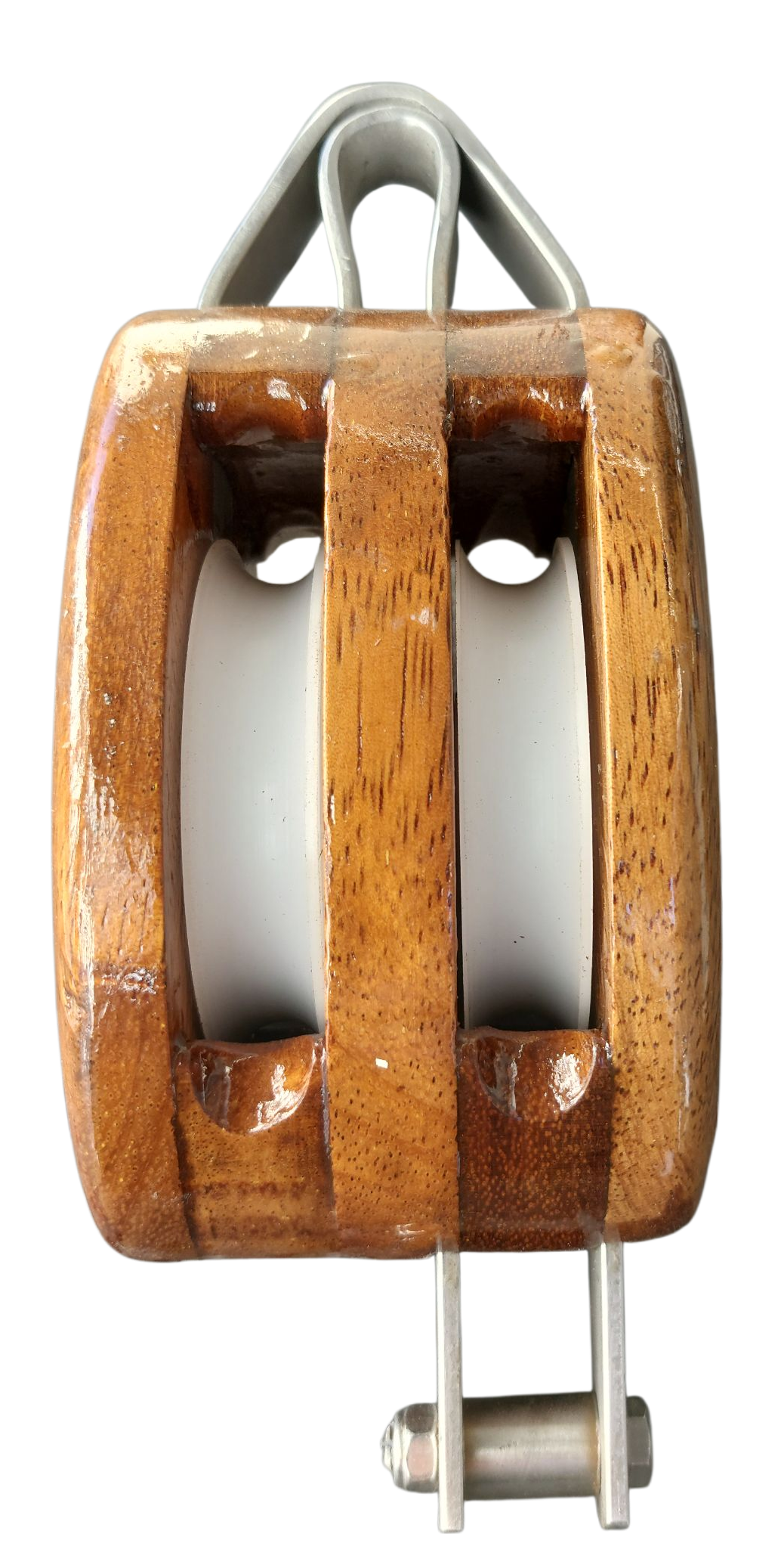LARGE DOUBLE BINDING BLOCK with PLAIN SOLID BEARINGS and BECKET