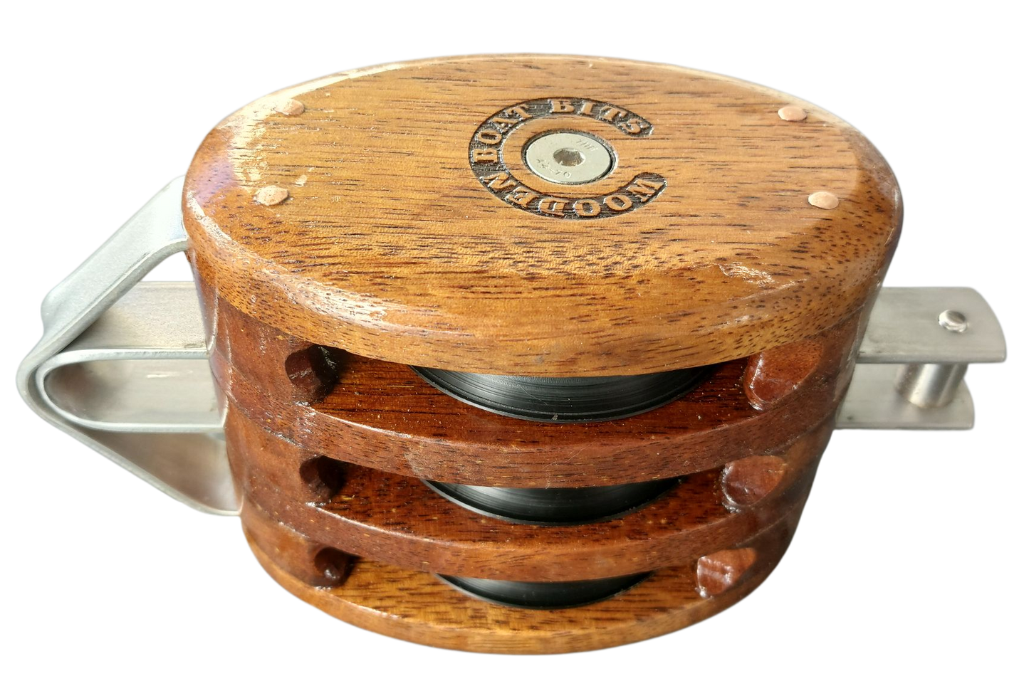 LARGE TRIPLE BINDING BLOCK with ROLLER BEARINGS and BECKET