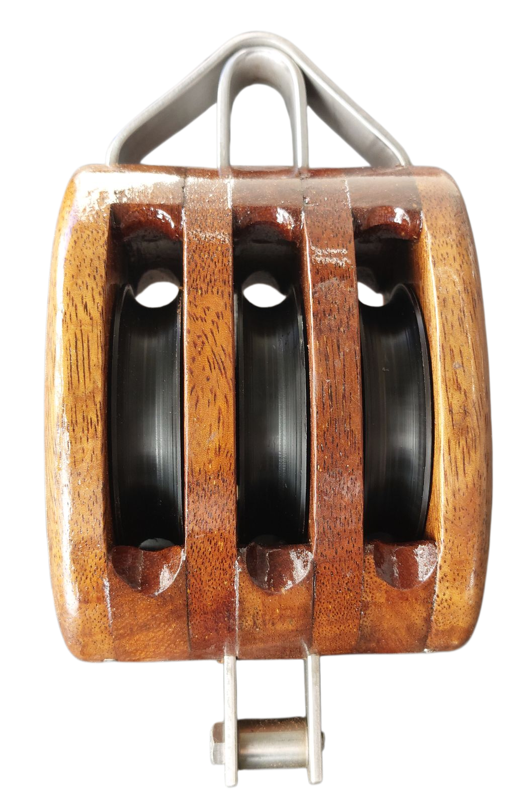 LARGE TRIPLE BINDING BLOCK with ROLLER BEARINGS and BECKET