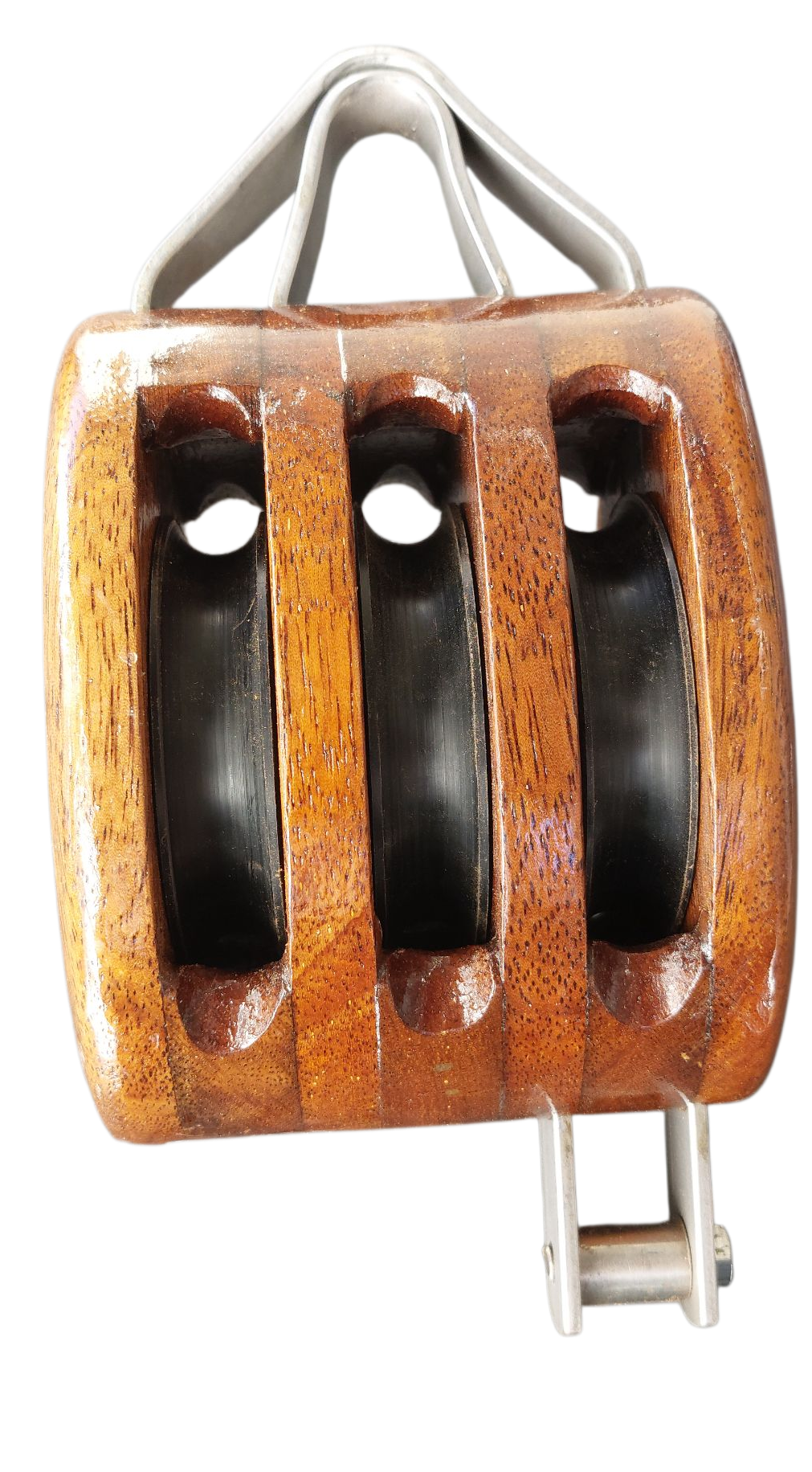 LARGE TRIPLE BINDING BLOCK with ROLLER BEARINGS and BECKET