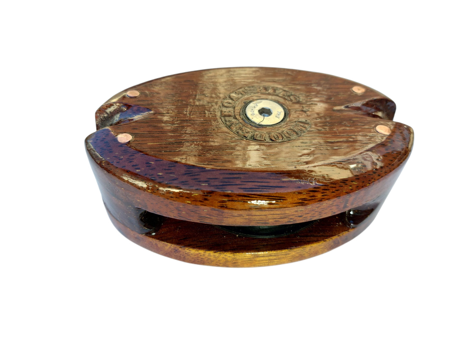 LARGE SINGLE STROP BLOCK with ROLLER BEARING