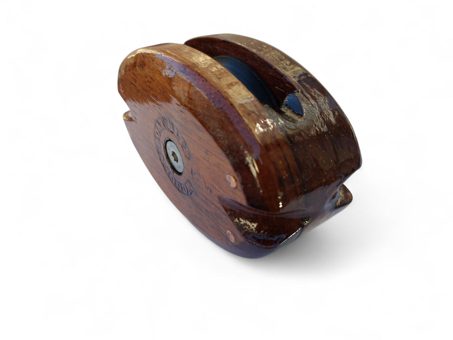 LARGE SINGLE STROP BLOCK with ROLLER BEARING