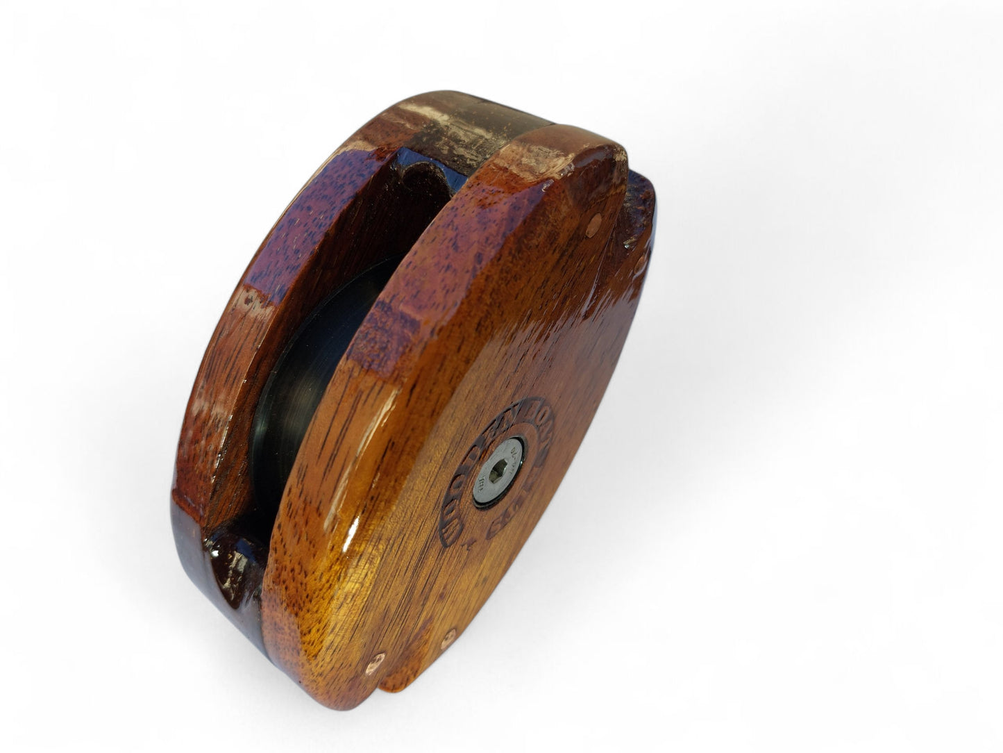 LARGE SINGLE STROP BLOCK with ROLLER BEARING