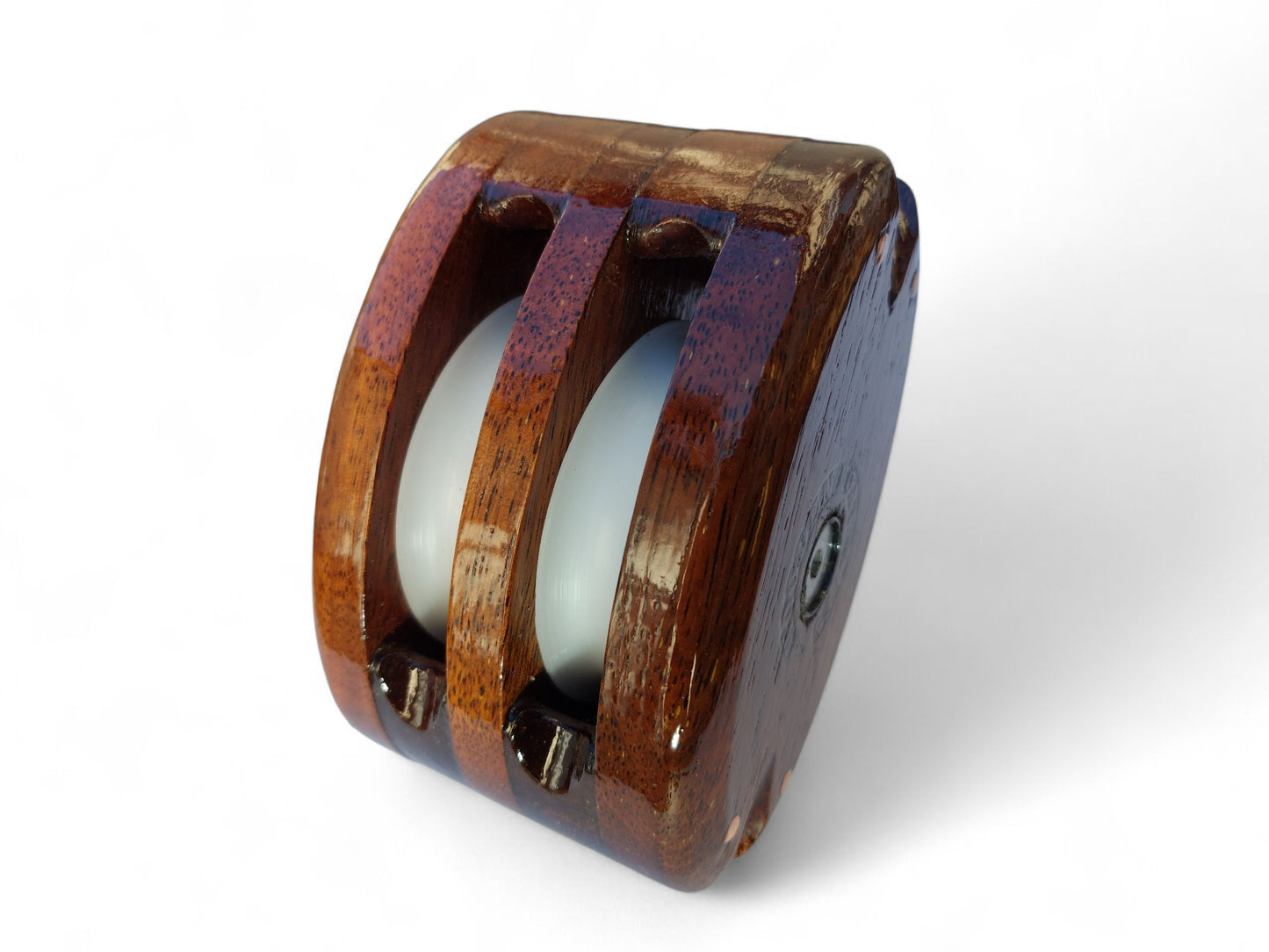 LARGE DOUBLE STROP BLOCK with SOLID PLAIN BEARINGS