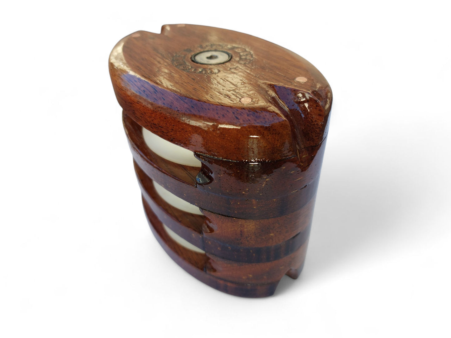 LARGE TRIPLE STROP BLOCK with SOLID PLAIN BEARINGS