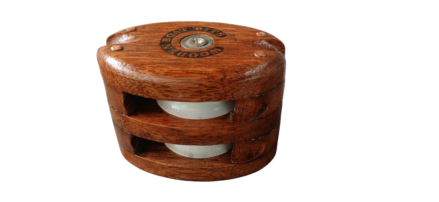 MEDIUM STROP BLOCK DOUBLE with SOLID BEARINGS