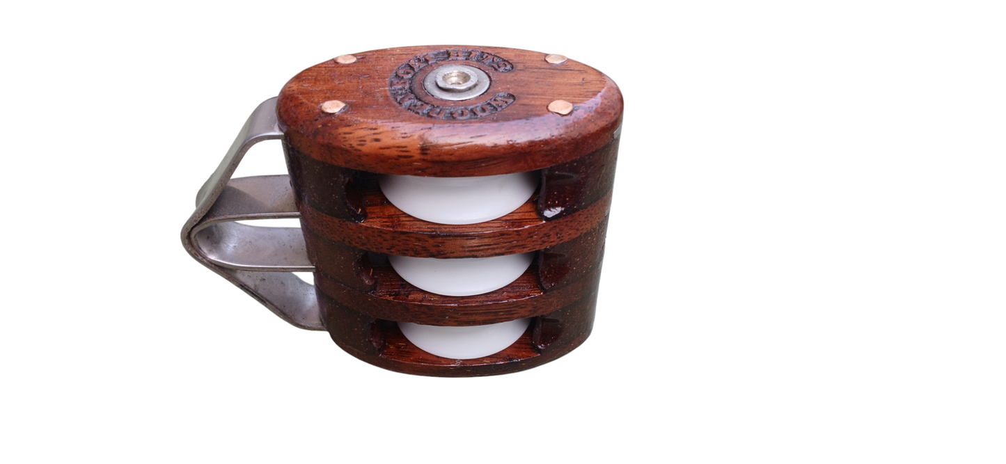 SMALL BINDING BLOCK TRIPLE SOLID BEARING