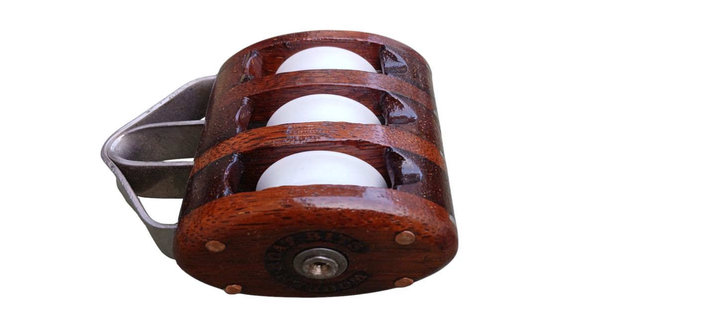 SMALL BINDING BLOCK TRIPLE SOLID BEARING