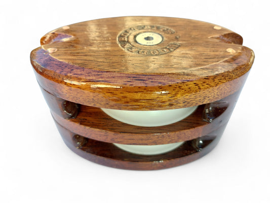 LARGE DOUBLE STROP BLOCK with SOLID PLAIN BEARINGS