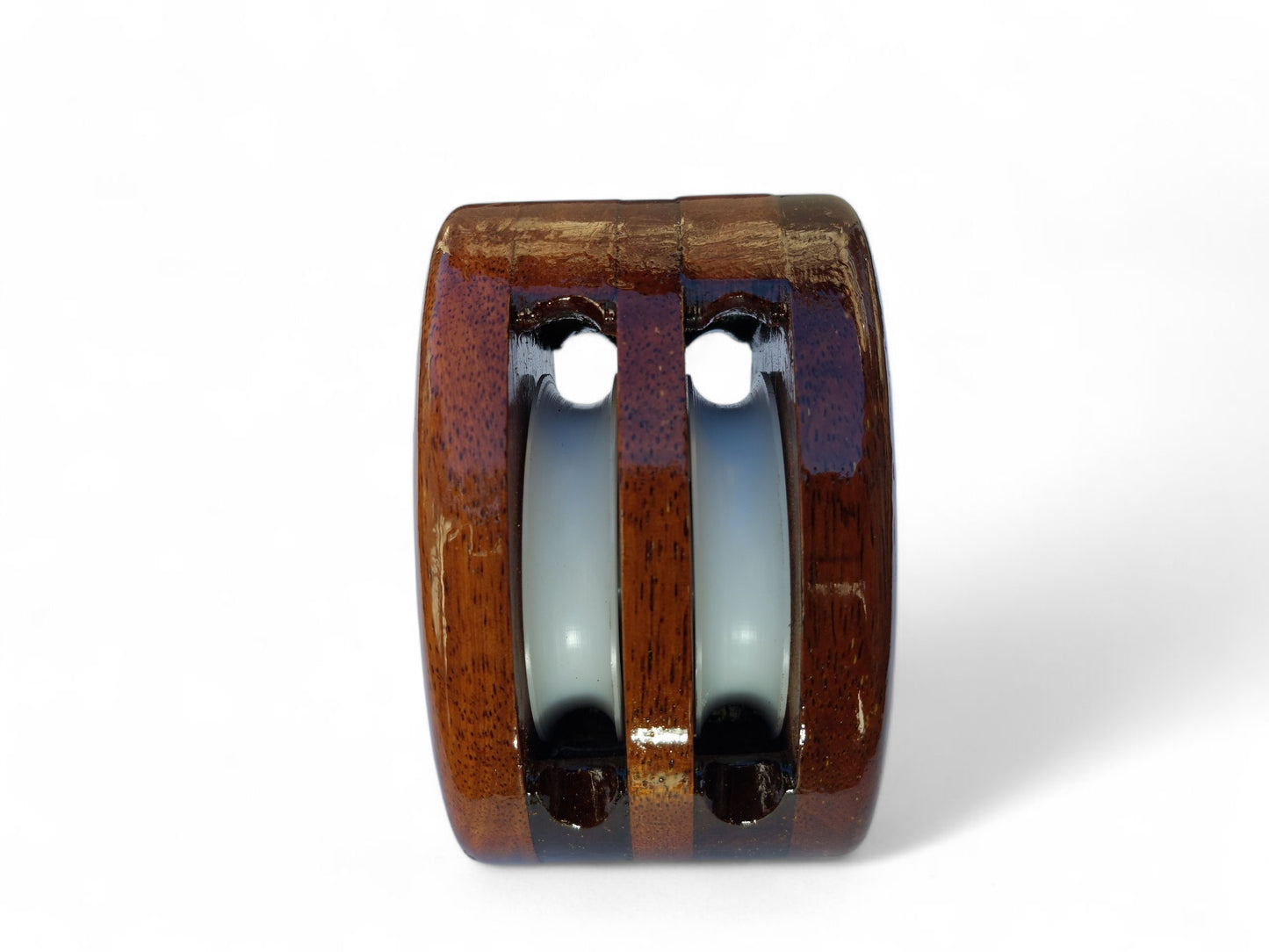 LARGE DOUBLE STROP BLOCK with SOLID PLAIN BEARINGS