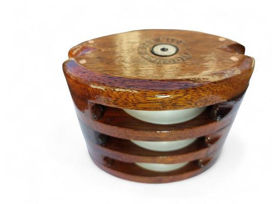 LARGE TRIPLE STROP BLOCK with SOLID PLAIN BEARINGS